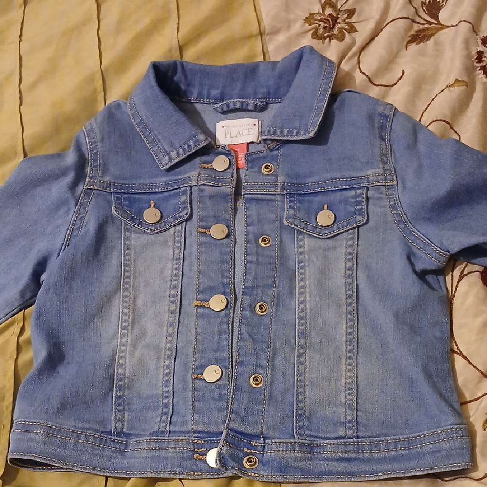 The Children's Place Blue Jean Jacket Classic Style